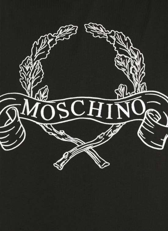 25FW 모스키노 반팔 티셔츠 0722 52411555 Black - MOSCHINO
