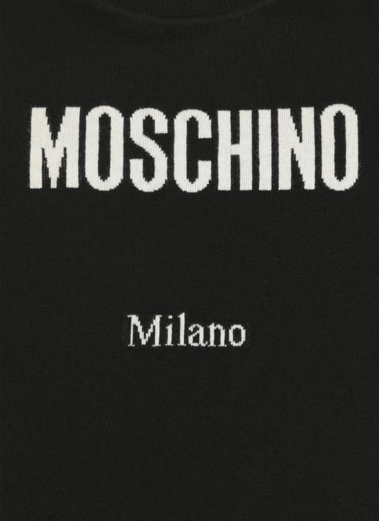 25FW 모스키노 스웨터 0931 52020555 Black - MOSCHINO