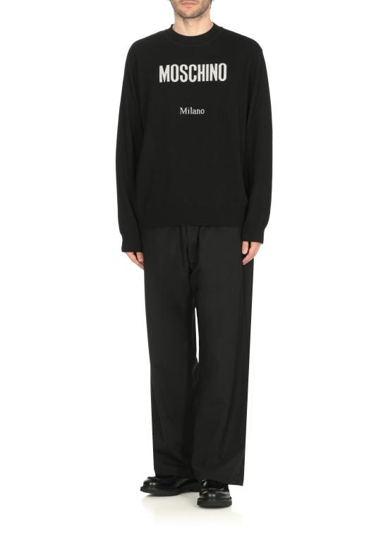 25FW 모스키노 스웨터 0931 52020555 Black - MOSCHINO