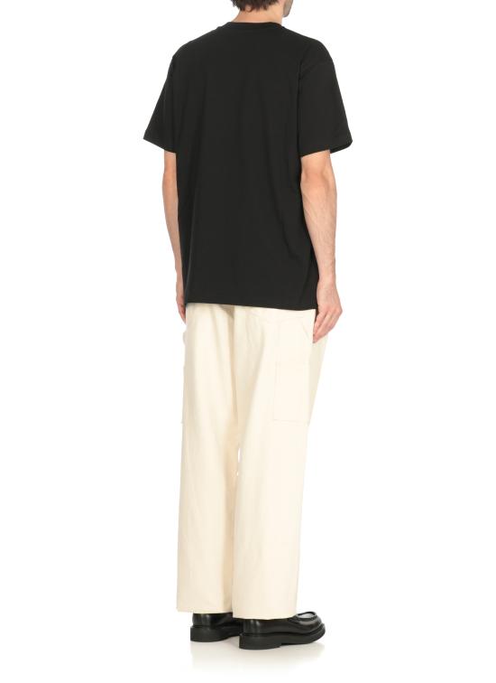 25FW 모스키노 반팔 티셔츠 0713 52411555 Black - MOSCHINO