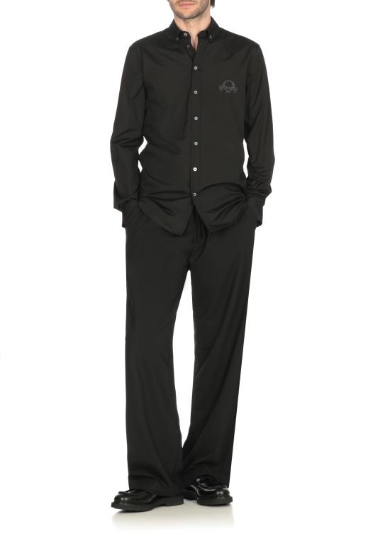 25FW 모스키노 셔츠 0225 52351555 Black - MOSCHINO