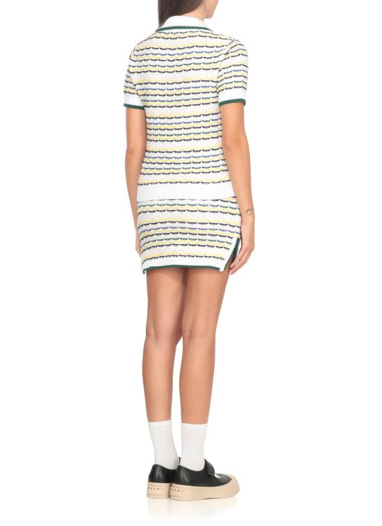 25FW 카사블랑카 반팔 티셔츠 WPF25KW101501 COTTON White - CASABLANCA