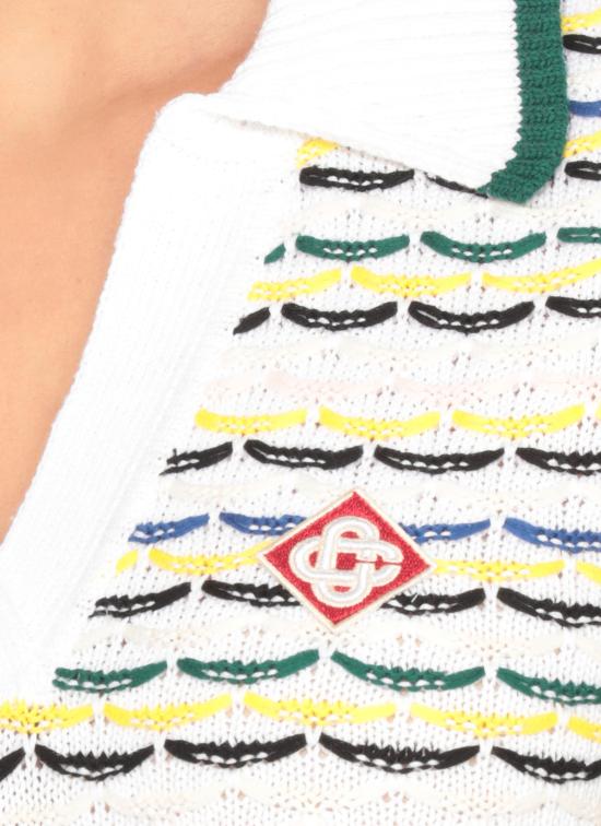 25FW 카사블랑카 반팔 티셔츠 WPF25KW101501 COTTON White - CASABLANCA