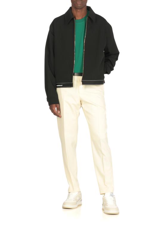 25FW 카사블랑카 자켓 MPF25JK42501 TAILORING WOOL Black - CASABLANCA