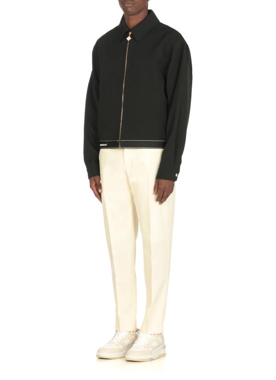 25FW 카사블랑카 자켓 MPF25JK42501 TAILORING WOOL Black - CASABLANCA