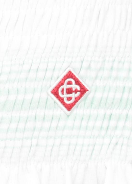 25FW 카사블랑카 숏팬츠 WPF25JTR16301 ORGANIC White - CASABLANCA