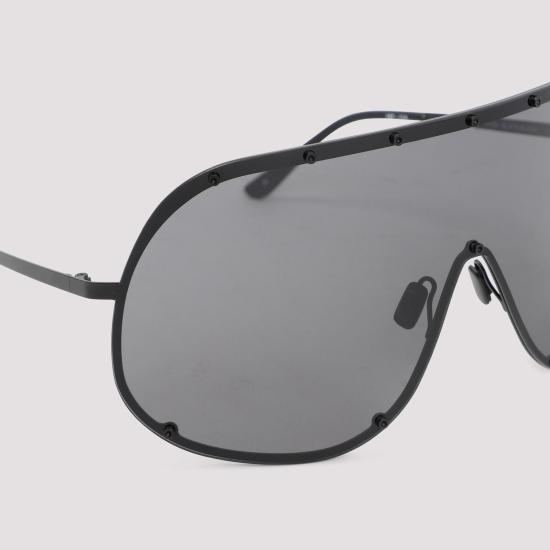 26FW 릭 오웬스 선글라스 RG0000006GBLKB 0909 BLACK - RICK OWENS