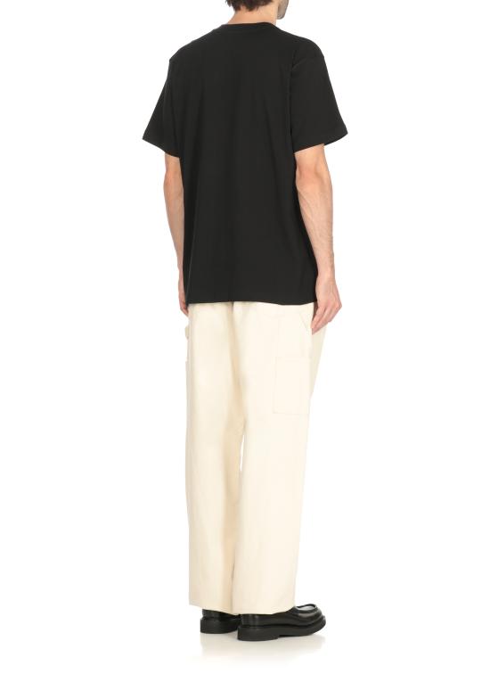 25FW 모스키노 반팔 티셔츠 0716 52411555 Black - MOSCHINO