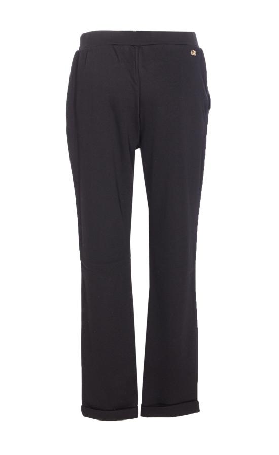 25FW 리우조 트레이닝/조거 팬츠 TF5296FS321 22222 Black - LIU JO