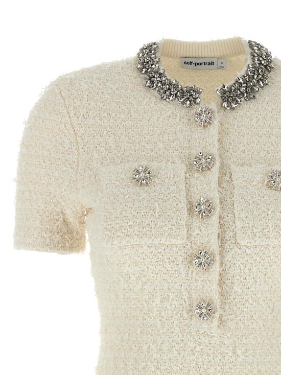 25FW 셀프 포트레이트 원피스 AW25028SCCREAM - SELF PORTRAIT