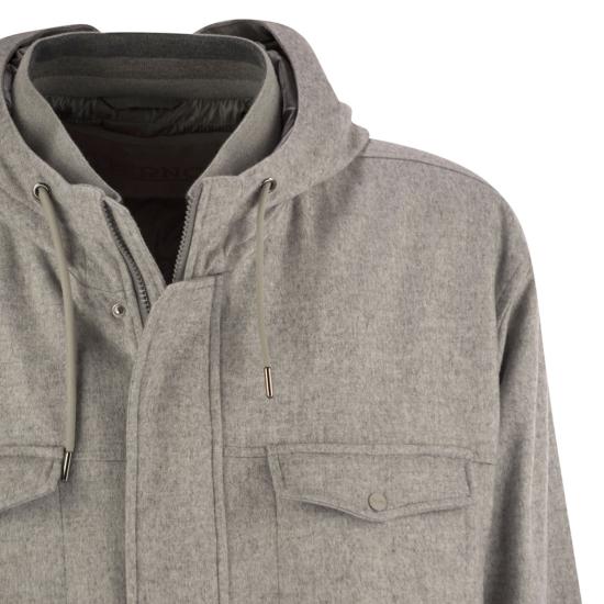 25FW 에르노 자켓 FI00019UR GREY - HERNO