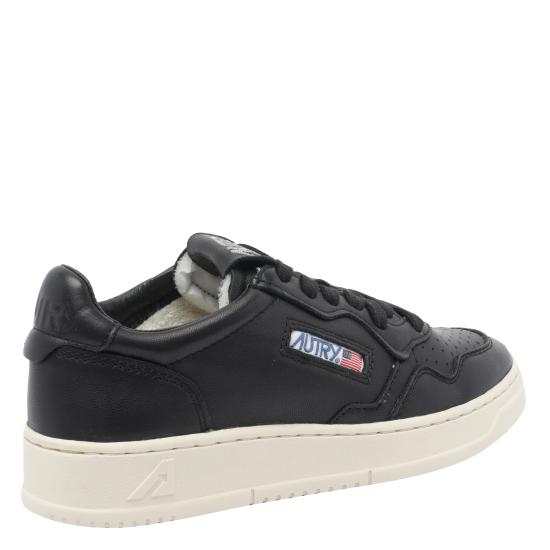 25FW 오트리 메달리스트 로우 스니커즈 AULW GG05 Black - AUTRY