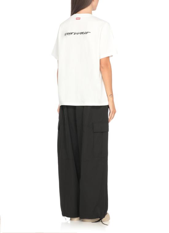 25FW 겐조 반팔 티셔츠 FF62TS554 4SG02 White - KENZO