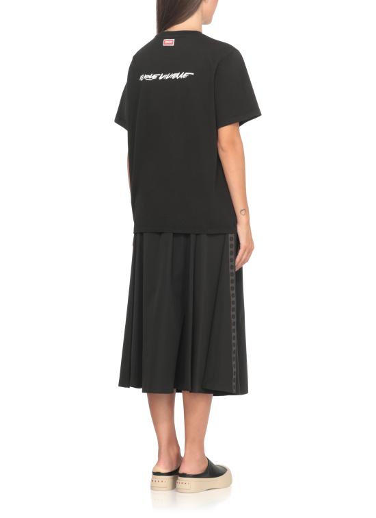 25FW 겐조 반팔 티셔츠 FF62TS554 4SG99J Black - KENZO