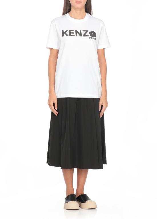 25FW 겐조 반팔 티셔츠 FF52TS157 4SO01 White - KENZO