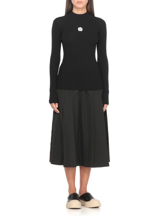 25FW 겐조 스웨터 FF62TO612 3LG99J Black - KENZO