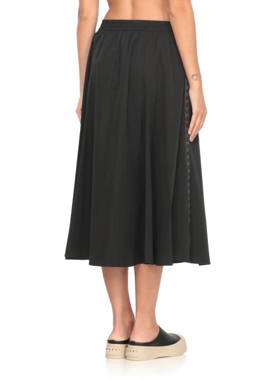 25FW 겐조 미디 스커트 FF62JU316 9FI99 Black - KENZO