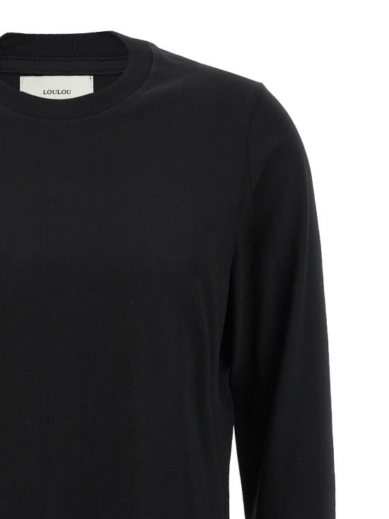 25FW 루루 드 세종 긴팔 티셔츠 MASALLDSBLACK - LOULOU DE SAISON