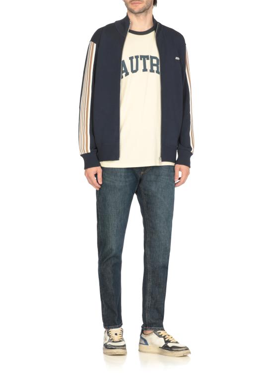 25FW 오트리 긴팔 티셔츠 JAPM B5KBBLUE Blue - AUTRY