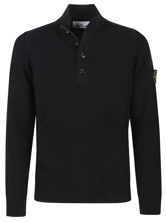 25FW 스톤 아일랜드 터틀넥 K2 S15 51000 40 S00A3 Black