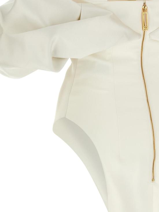 25FW 엘리자베타프랜치 롱 원피스 AB71456E2360 WHITE - ELISABETTA FRANCHI