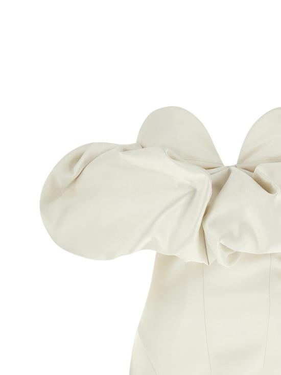 25FW 엘리자베타프랜치 롱 원피스 AB71456E2360 WHITE - ELISABETTA FRANCHI