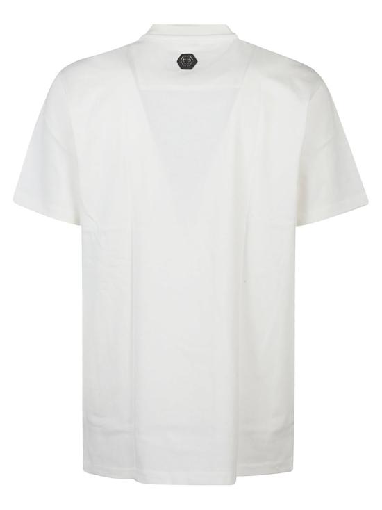 25FW 필립 플레인 반팔 티셔츠 FAEC MTK 8458 PJY002N WHITE - PHILIPP PLEIN