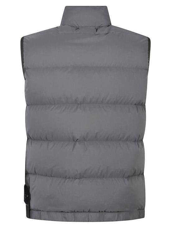 25FW 스톤 아일랜드 심리스 터널 나일론 다운 TC 베스트  K2 S15 G1000 07 S0028 GREY - STONE ISLAND