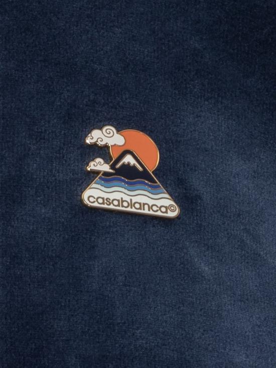 25FW 카사블랑카 자켓 WPF25JTP387 01 BLUE - CASABLANCA