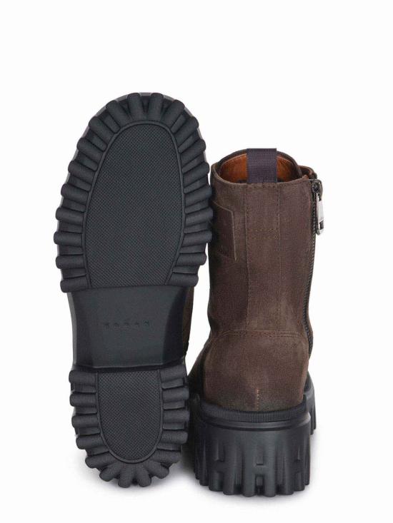 25FW 호간 부츠 HXW7000FW70ULWS610 BROWN - HOGAN