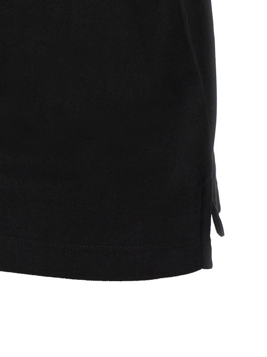  몽클레어 로고 패치 코튼 피케 폴로 셔츠  K20938A0000484720999 Black - MONCLER