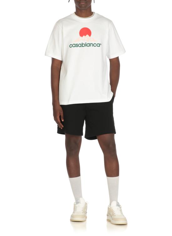 25FW 카사블랑카 반팔 티셔츠 MPF25JTS00103 WHITE White - CASABLANCA
