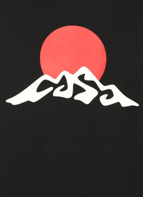 25FW 카사블랑카 반팔 티셔츠 MPF25JTS00102 BLACK Black - CASABLANCA