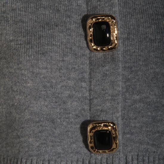 25FW 셀프 포트레이트 울 가디건  AW25018CAGRGREY - SELF PORTRAIT