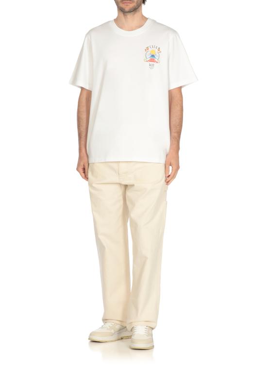 25FW 카사블랑카 반팔 티셔츠 MPF25JTS00108 WHITE White - CASABLANCA