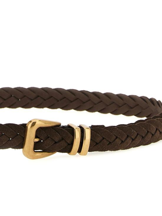  브루넬로 쿠치넬리 가죽 벨트 MAURP253C7284 BROWN - BRUNELLO CUCINELLI