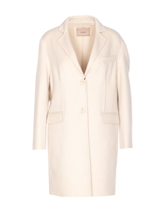 25FW 트윈셋 코트 252TP207407222 WHITE