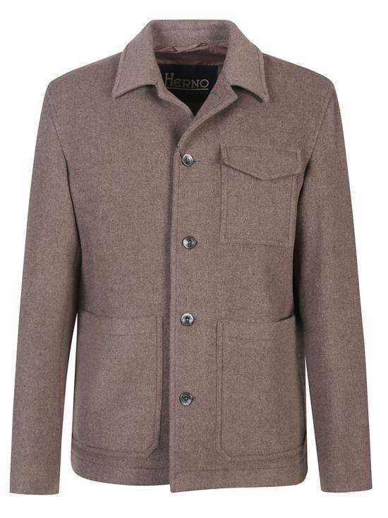 25FW 에르노 소프트 울 필드 자켓 FI000138U 33475R BROWN