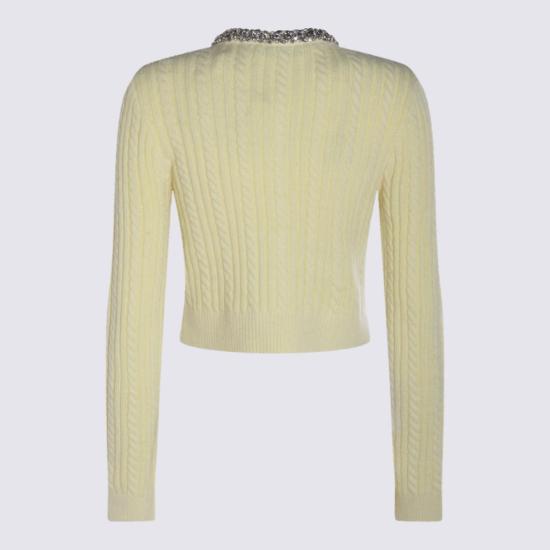 25FW 셀프 포트레이트 가디건 AW25121CAYYELLOW - SELF PORTRAIT