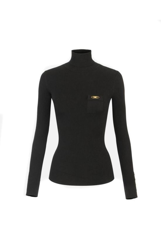 25FW 엘리자베타프랜치 터틀넥 MK11B56E2110 Black