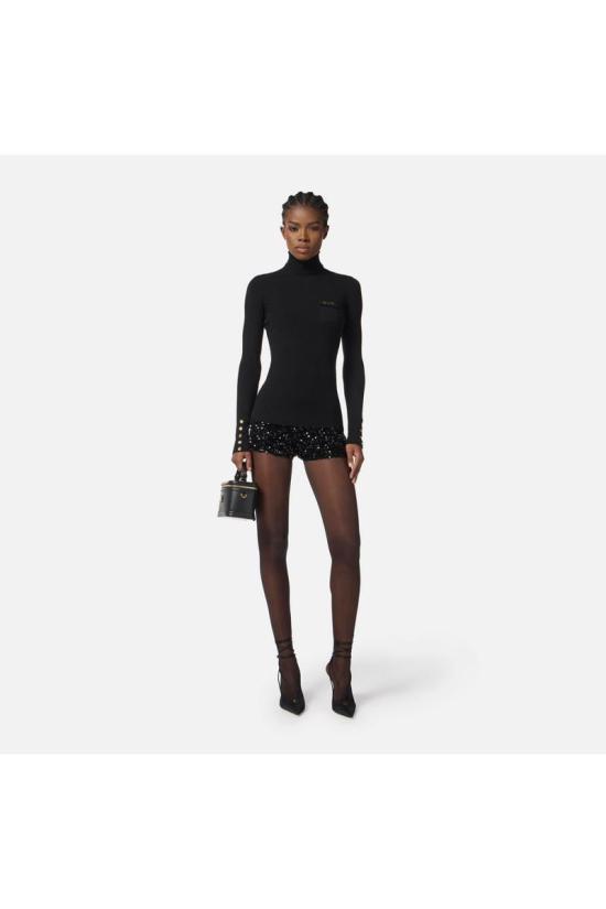 25FW 엘리자베타프랜치 터틀넥 MK11B56E2110 Black - ELISABETTA FRANCHI