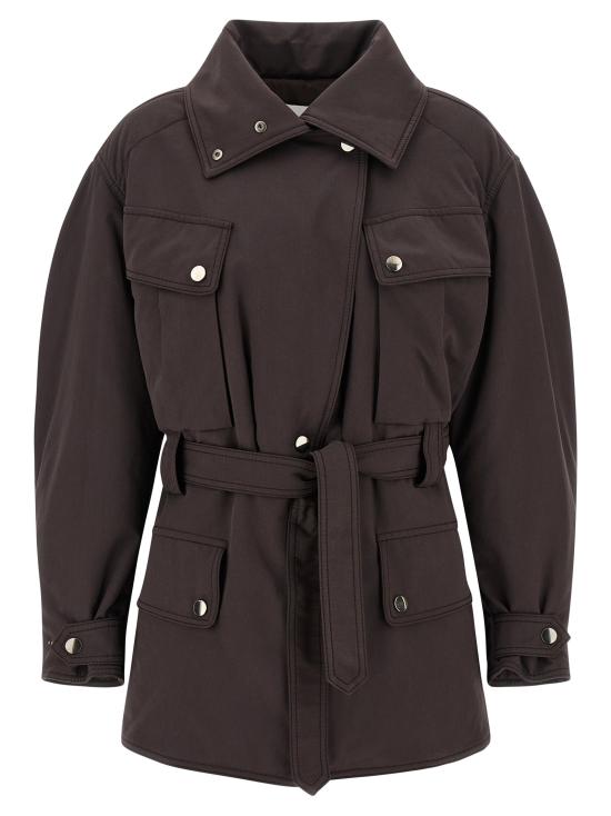 25FW 안다마네 자켓 T182025ATNP252DARKBROWN