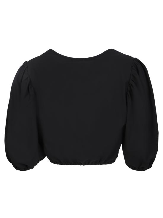  가니 반팔 티셔츠 F7757 099 Black - GANNI