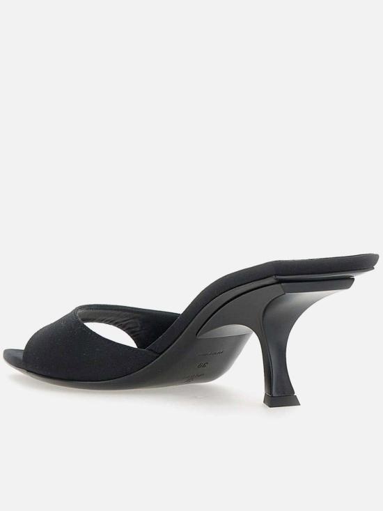 25SS 디 아티코 뮬/슬리퍼 248WSH00838VVV015AA100 Black - THE ATTICO