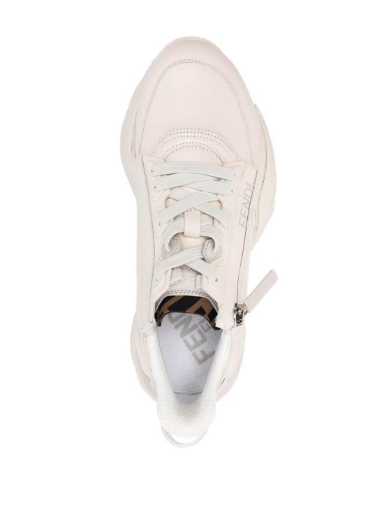 25SS 펜디 플로우 레더 로우탑 스니커즈 8E8035AJZHF1HGQ White - FENDI