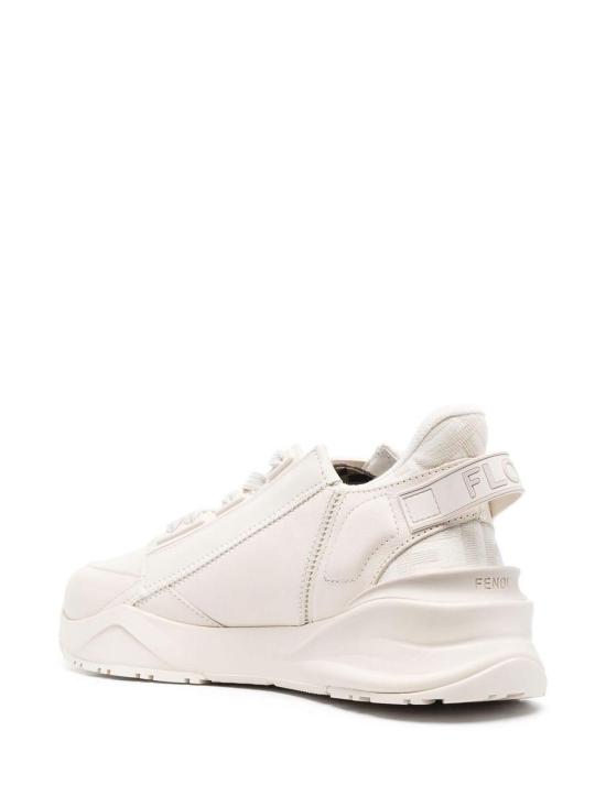 25SS 펜디 플로우 레더 로우탑 스니커즈 8E8035AJZHF1HGQ White - FENDI