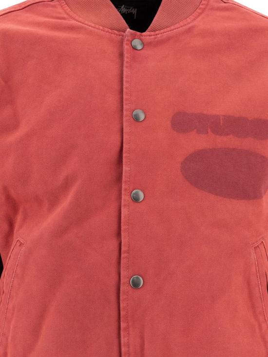 25FW 스투시 봄버 자켓 1158200601 RED - STUSSY