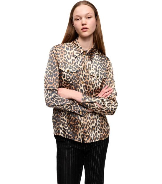 25SS 가니 셔츠 W0321 943 34 Beige - GANNI