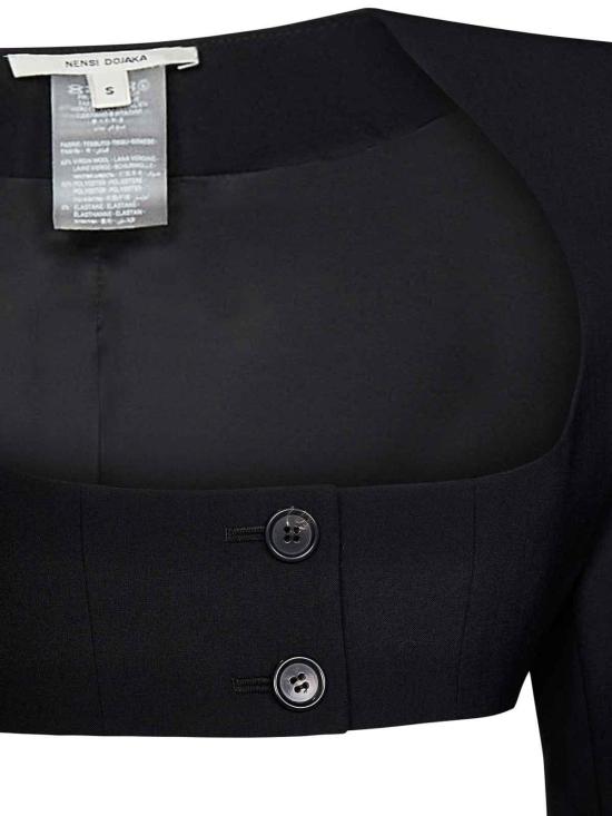  넨시 도자카 수트 자켓 NDAW24JKT024BLACK Black - NENSI DOJAKA