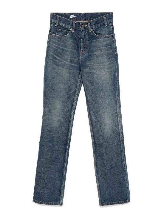 26SS 셀린느 스트레이트 팬츠 2N48A930F07DU Medium Wash